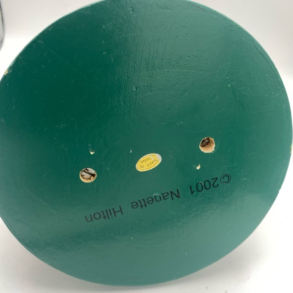 Nanette Hilton Christmas Gingerbread Man Nutcracker 11.25" sprinkles & Lollipops - Picture 8 of 16